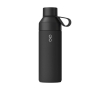 Stainless steel and recycled plastic thermos, 500 ml colour black
