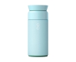 Stainless steel and recycled plastic thermos, 350 ml colour pastel blue
