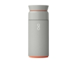 Stainless steel and recycled plastic thermos, 350 ml colour grey