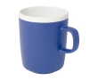 Ceramic mug with matte exterior and white interior, 350 ml colour royal blue