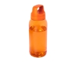 Recycled plastic office bottle with wide handle, 450 ml colour orange