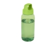 Recycled plastic office bottle with wide handle, 450 ml colour green