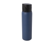 Recycled stainless steel thermos with push-button opening, 450 ml colour navy-blue
