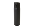 Recycled stainless steel thermos with push-button opening, 450 ml colour black