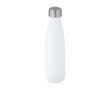 Recycled stainless steel double-walled bottle, 500 ml colour white
