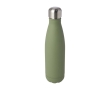 Recycled stainless steel double-walled bottle, 500 ml colour pastel green