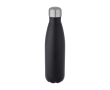 Recycled stainless steel double-walled bottle, 500 ml colour black
