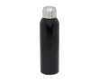 Large recycled stainless steel bottle with screw cap, 820 ml colour black
