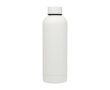 Recycled stainless steel and copper vacuum-insulated bottle, 500 ml colour white