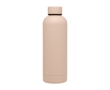 Recycled stainless steel and copper vacuum-insulated bottle, 500 ml colour light brown