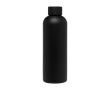 Recycled stainless steel and copper vacuum-insulated bottle, 500 ml colour black