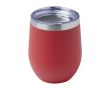 Recycled stainless steel and copper vacuum-insulated mug, 350 ml colour red
