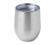 Recycled stainless steel and copper vacuum-insulated mug, 350 ml colour silver