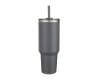 Copper double-wall vacuum-insulated straw cup, 1.2 L colour grey