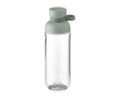MEPAL transparent plastic bottle with tritan and handle, 700 ml colour green