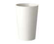 High-temperature-resistant plastic coffee mug, 300 ml colour white