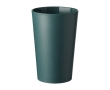 High-temperature-resistant plastic coffee mug, 300 ml colour dark green