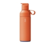 Recycled stainless steel double-opening bottle, 500 ml colour orange