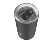Recycled stainless steel thermal tumbler, 350 ml colour black