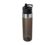 Tritan water bottle with flip spout, 650 ml colour grey