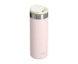 Stainless steel thermal tumbler, anti-leak, 470 ml, Stanley AeroLight™ colour light pink