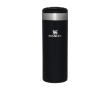 Stainless steel thermal tumbler, anti-leak, 470 ml, Stanley AeroLight™ colour black