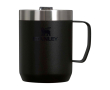 Recycled stainless steel camping mug, 236ml, Stanley Everyday colour black