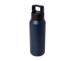 Recycled stainless steel bottle, suitable for carbonated drinks, 600ml colour navy-blue