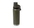 Eco double-wall bottle, anti-leak screw lid, 700ml colour dark green