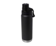 Eco double-wall bottle, anti-leak screw lid, 700ml colour black