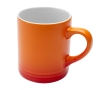 Ceramic mug with gradient colour effect, 330 ml colour orange