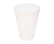Translucent reusable plastic tumbler with matte finish, 300 ml colour semi transparent