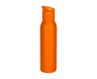 Recycled stainless steel bottle, single wall, 650ml colour orange