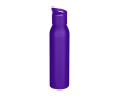 Recycled stainless steel bottle, single wall, 650ml colour purple