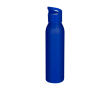 Recycled stainless steel bottle, single wall, 650ml colour blue