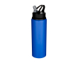 Recycled stainless steel bottle, single wall, 800ml colour royal blue