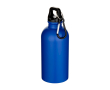 Recycled stainless steel bottle, matte finish, single wall, 400ml colour royal blue