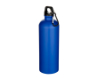 Recycled stainless steel bottle, matte finish, carabiner, 750ml colour royal blue