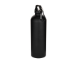 Recycled stainless steel bottle, matte finish, carabiner, 750ml colour black