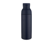 Double-wall recycled stainless steel bottle 3-piece 650ml colour navy-blue