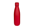 Recycled stainless steel water bottle with cap 750ml colour red
