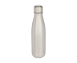 Recycled stainless steel water bottle with cap 750ml colour light grey