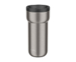Thermal travel mug, stainless steel, 375ml, Mepal Ellipse colour black