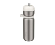 Thermal sports bottle, stainless steel, 600ml, Mepal Twist colour white