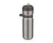 Thermal sports bottle, stainless steel, 600ml, Mepal Twist colour black