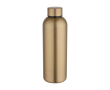 Recycled stainless steel bottle with matte finish 750ml colour gold