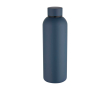 Recycled stainless steel bottle with matte finish 750ml colour bondi blue