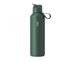 Recycled stainless steel bottle with straw 710ml Ocean Bottle colour dark green