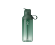 Transparent bottle with straw and flip lid 710ml Ocean Bottle colour dark green