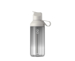 Transparent bottle with straw and flip lid 710ml Ocean Bottle colour light grey